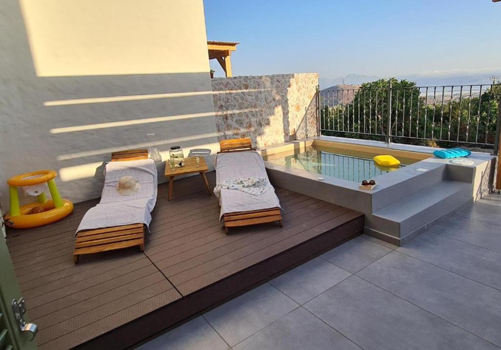 Rosa - Luxury With Panoramic Views Villa Lagoudi Zia